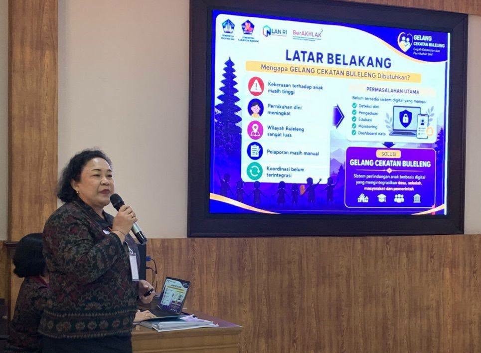 Dari Ruang Pelatihan Menuju Perlindungan Anak yang Lebih Cepat dan Tepat, Dinsos P3A Buleleng Hadirkan Inovasi “Gelang Cekatan”